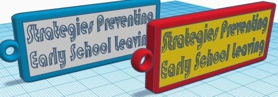 ERASMUS SPESL keychain