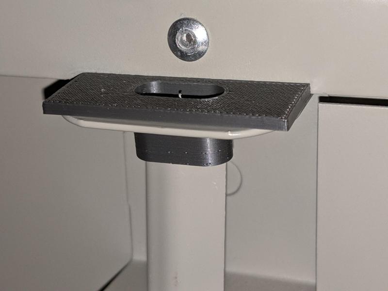 Stack-on In Wall Gun safe lock bar guide.