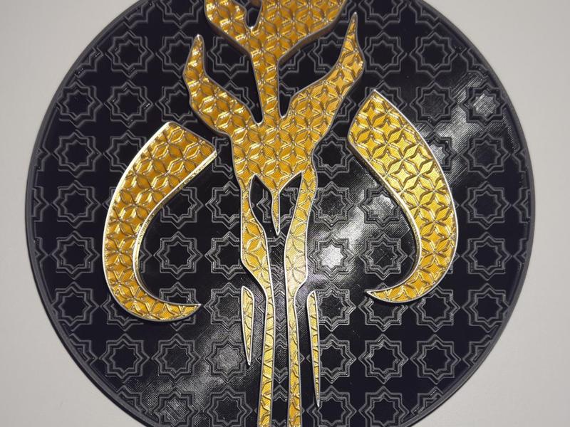 Star Wars Mandalorian Mythosaur Dimensional Mosaic