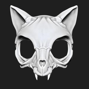 MASK CAT SKELETON