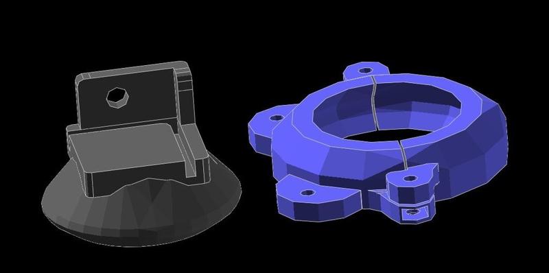 Feets + backets for Flyingbear P905/P905X