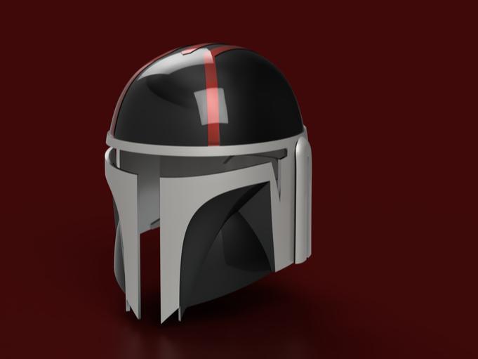 Custom Mandalorian Helmet 