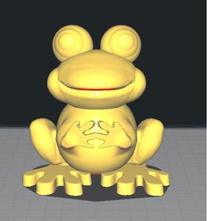 Frog Toothbrush (Or Whatever) Holder