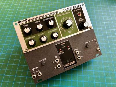 DRE20 V2.0 - BOSS - RE-20 Space Echo Eurorack mounting frame kit with CV sync