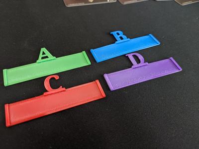 Cartographers edict markers