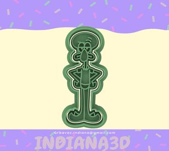 Squid cutter