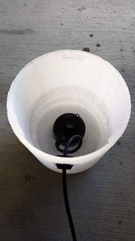 Modular Hydroponic Aeroponics Base Adapter