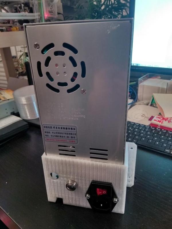 PSU cover with wlan-control (Script also suitable for controlling light and other appliances)