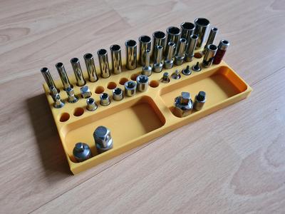 1/4" socket organiser