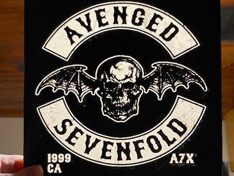 Avenged Sevenfold hueforge lithophane