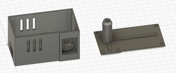 Case for Wemos D1 and 0-25V DC Sensor