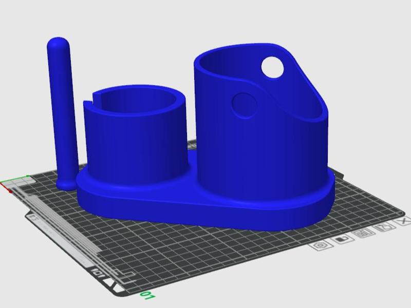 Smeg Portafilter holder grinds remover