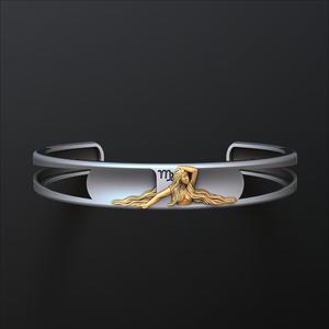 Zodiac Horoscope Virgo Bracelet 3D print model