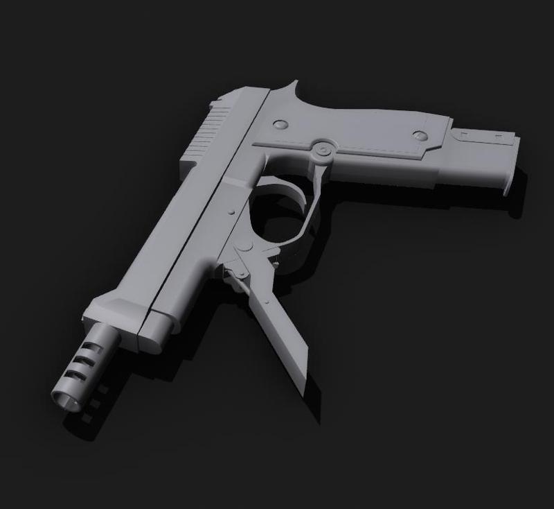 Beretta 93R (PropGun) 1/1 size
