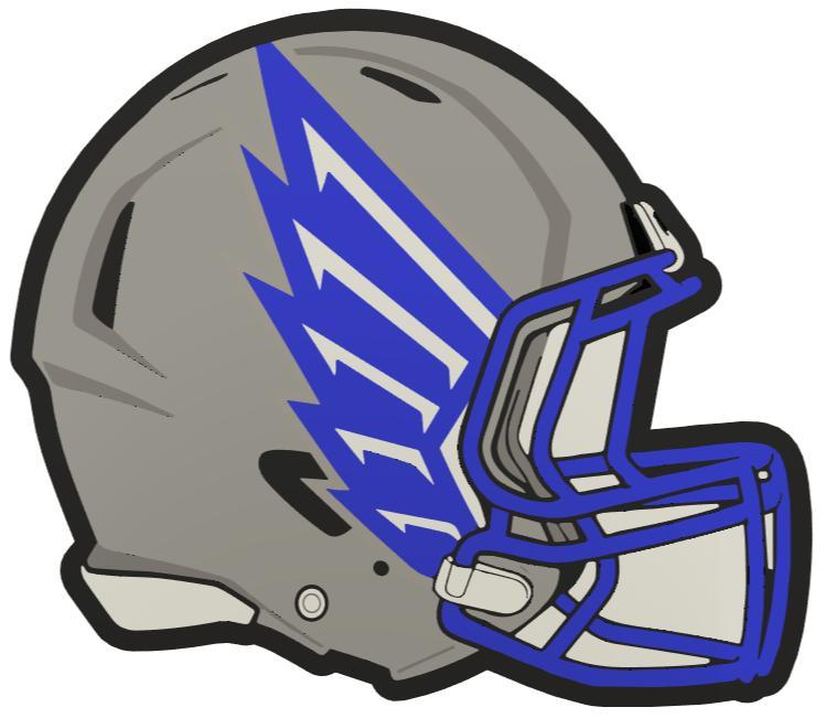 Battlehawks Helmet Light Box