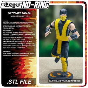 NO-RING | ULTIMATE NINJA - MORTAL KOMBAT 2 ACTION FIGURE