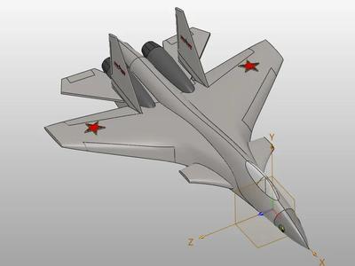 J-15 - Print in Place - Model Aircraft