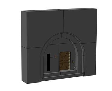 Jedha Building Front Diorama For 3.75 in (1:18) Figures