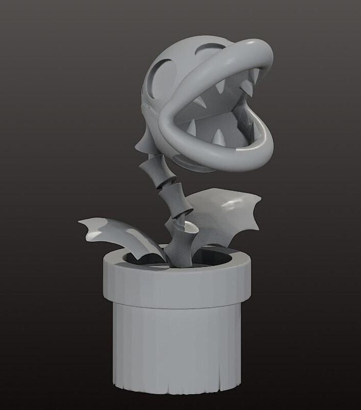 Rose skull Super mario