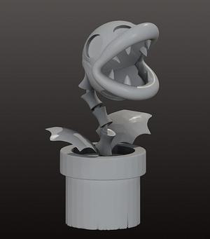 Rose skull Super mario