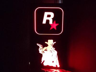 lampara red dead redemption lightbox