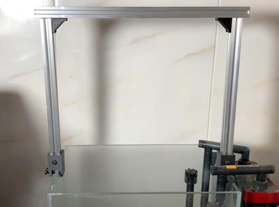 2020型材水族灯支架固定座，Profile bracket fixed base.