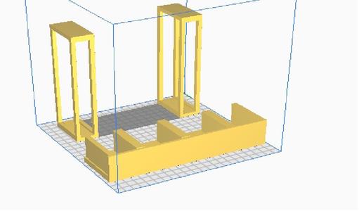 estantería pequeña