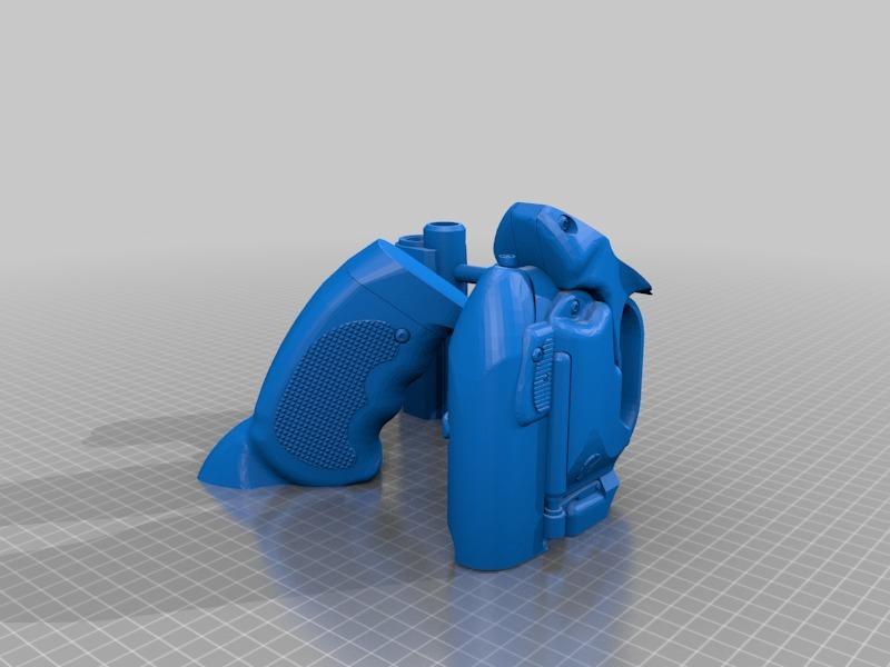 Deckar's Blaster scaled up