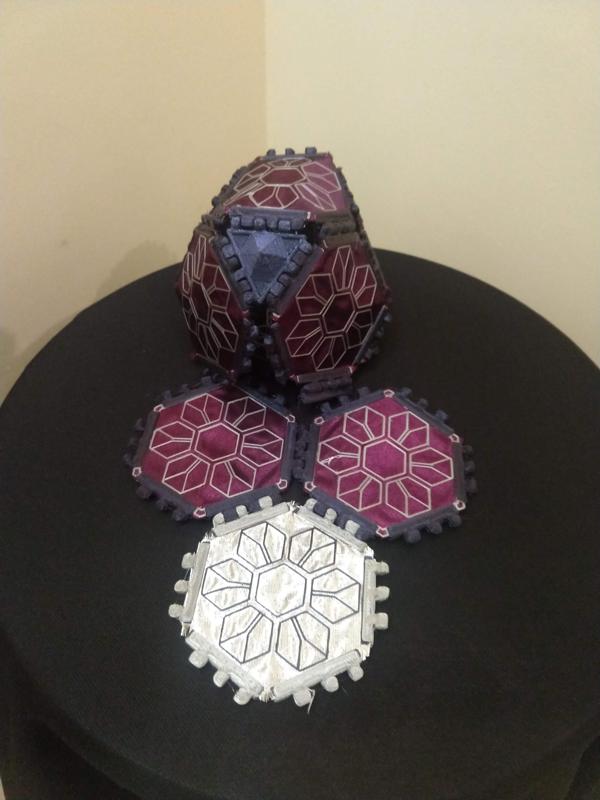 Fabric PolyPanels small Hexagon