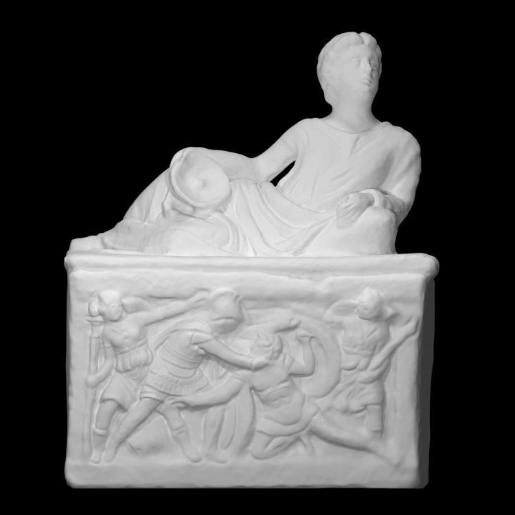 Etruscan cinerary urn