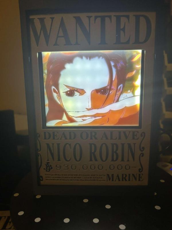 LightBox Wanted One Piece Nico Robin