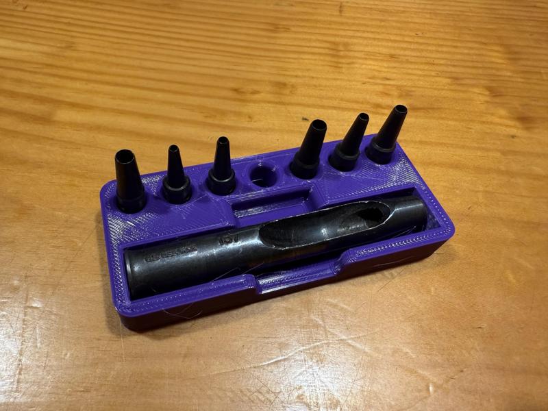 C.S. Osborne K-157 Mini Punch Set tray