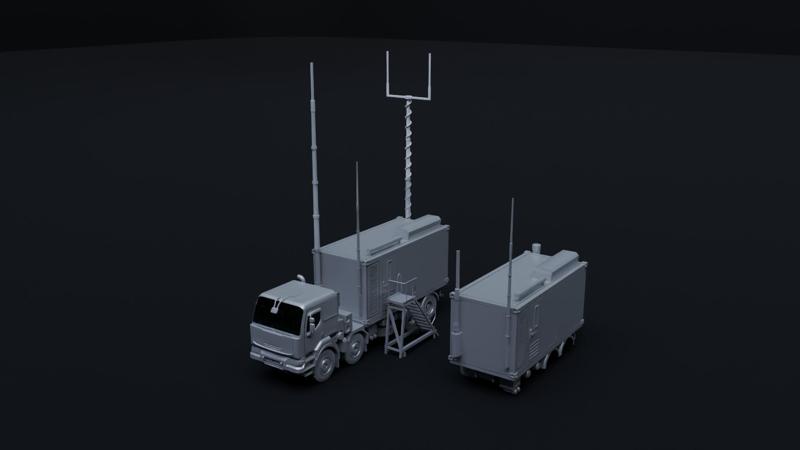 French Renault Kerax Command Truck for SAMP T NG 