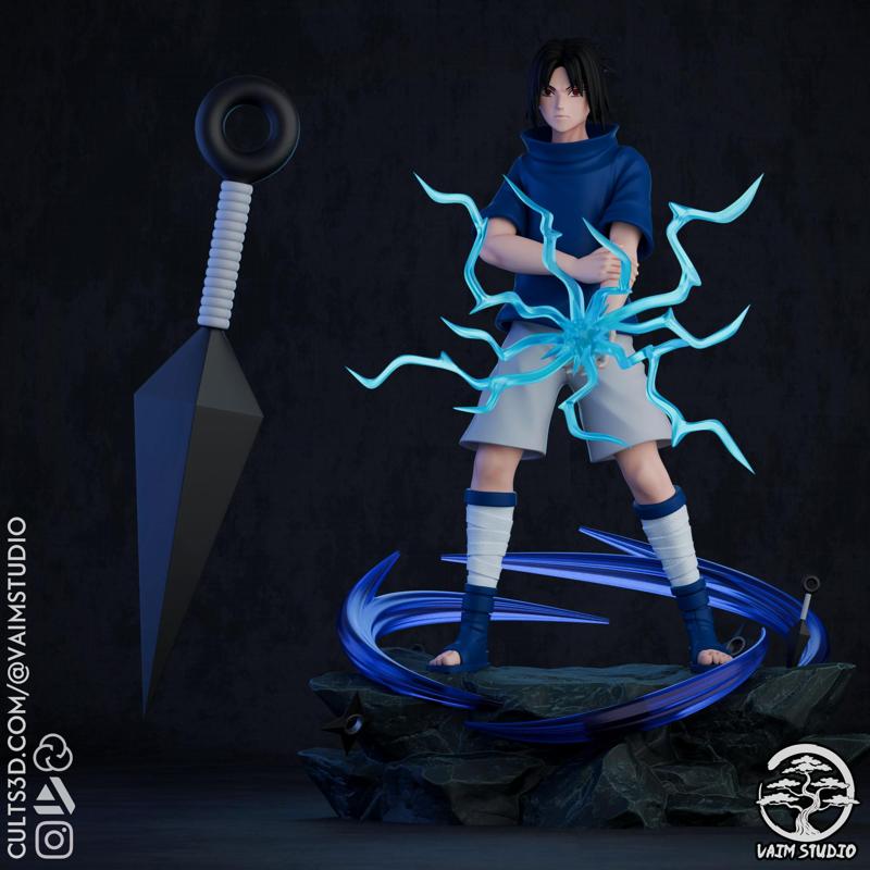 Free STL Sasuke Uchiha Kunai