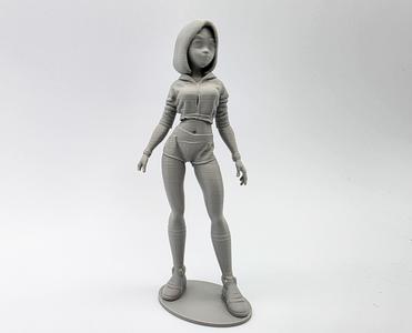 Female Sporty Figurine