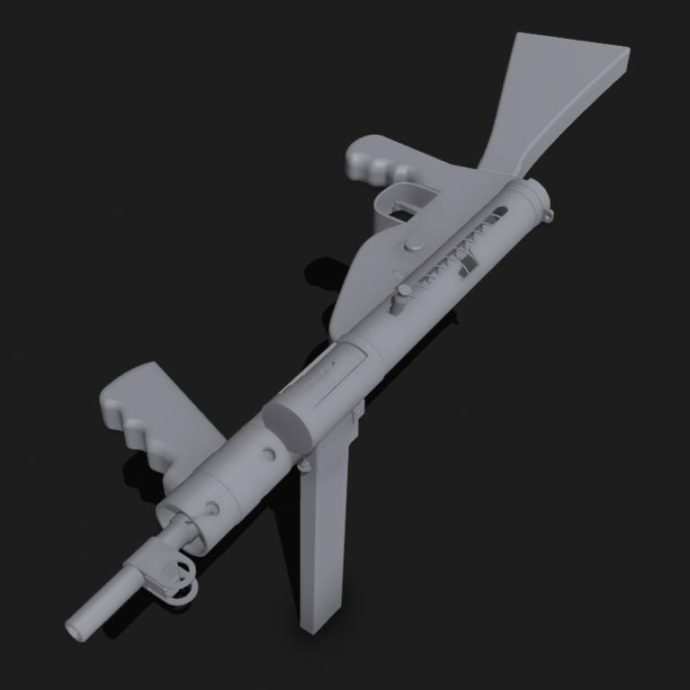 ww2 Sten mk5 (PropGun) 1/1 SIze