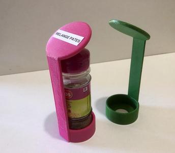 Spice bottle holder