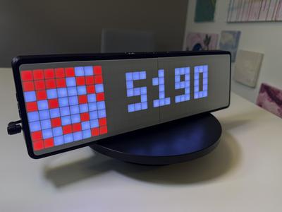 DIY Social Media Follower Display (Awtrix)