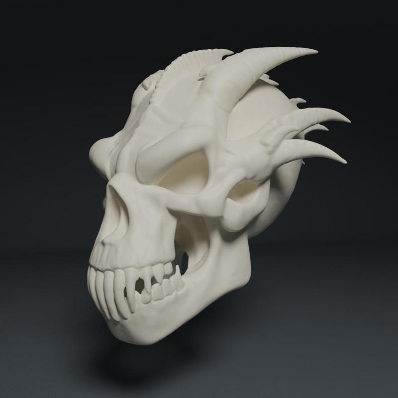 AI Skull Collection - Skull 14