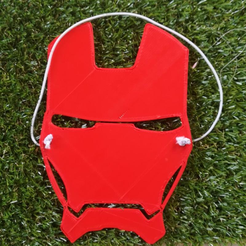 Ironman  mask.