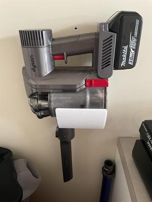 Sideways Dyson DC44 wall mount