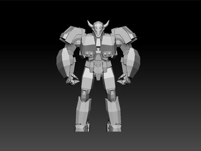 Cliffjumper - Robot lowpoly