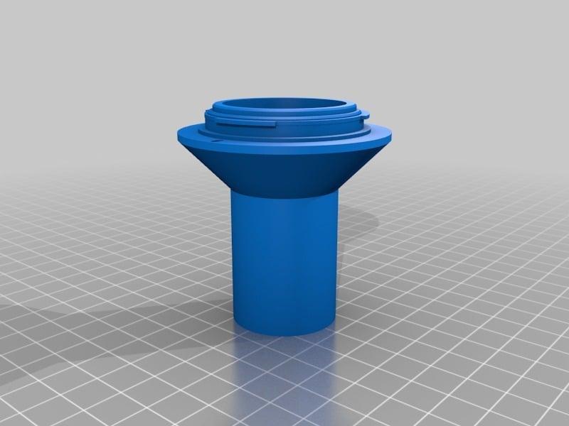 Pentax K-mount SLR to 1.25" telescope eyepiece adapter