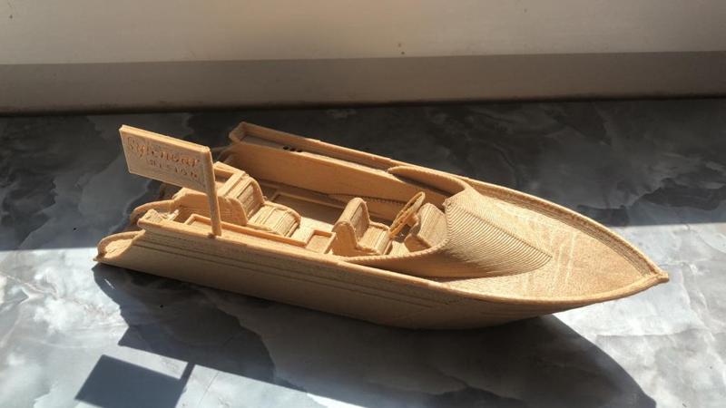 Little wonderful boat - Easy Print