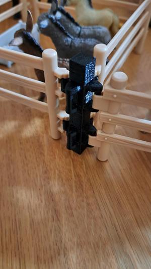 Schleich fence connector / Schleich Zaunverbinder