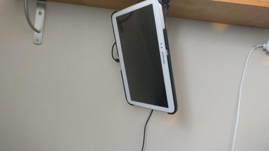 Permanent tablet mount