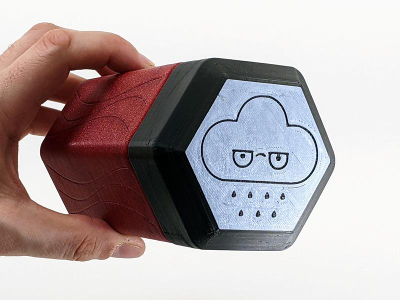 Grumpy Cloud Rainstick - Bridging Test