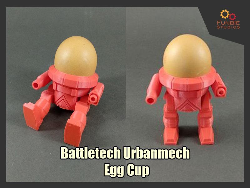 Battletech Urbanmech Egg Cup