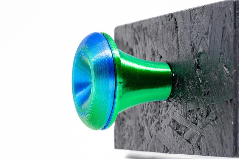 Stylish Hook or Knob in Three Versions