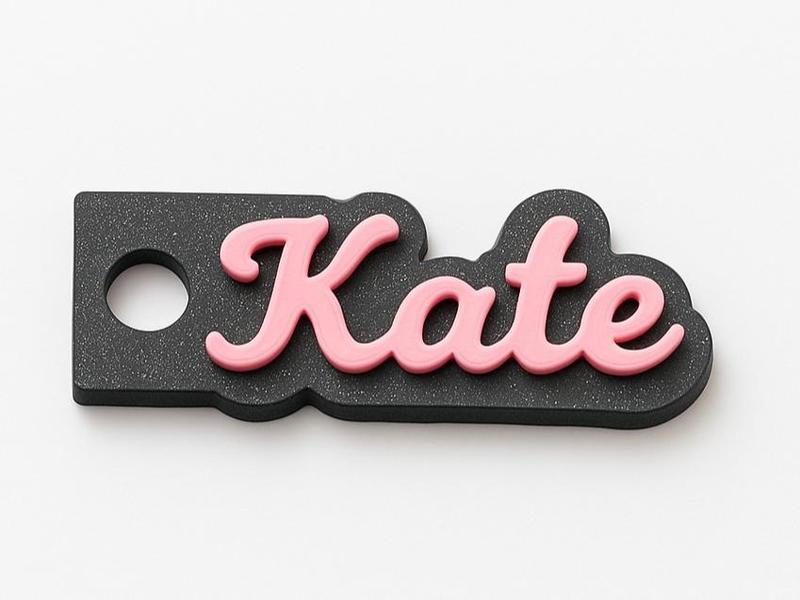 Custom Name Keyring (Multicolor)